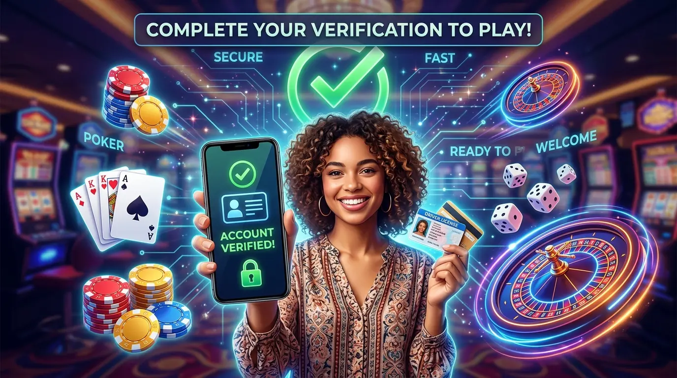 Verifisering Vip casino