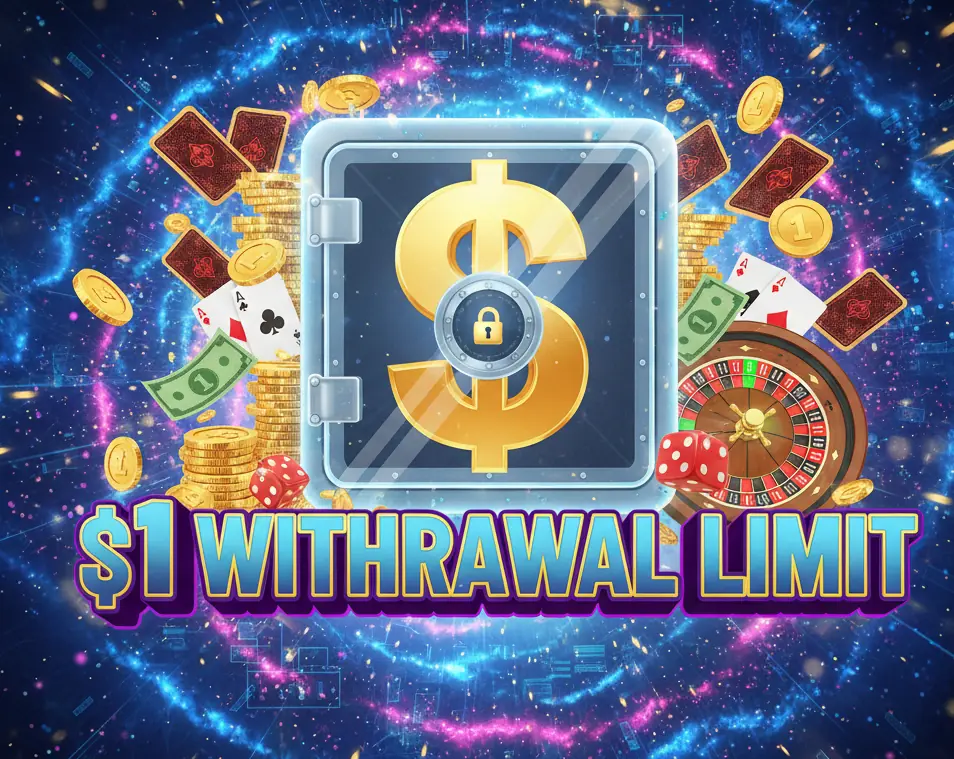 1 € uttak Vip casino